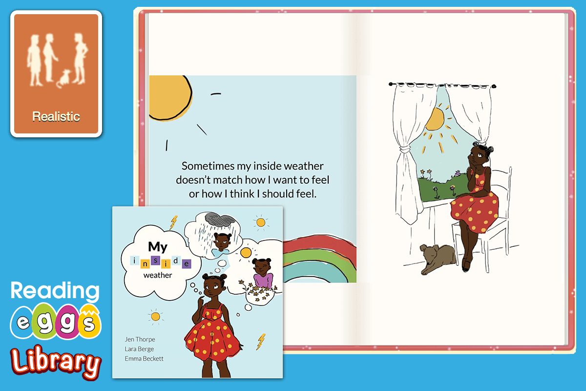 My Inside Weather book in the ABC Reading Eggs Library